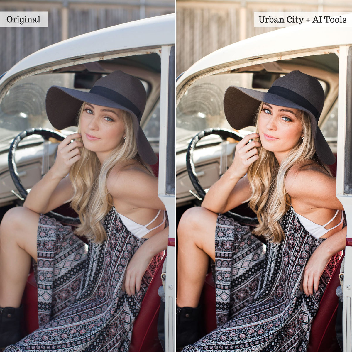 Luxe Senior Portraits Lightroom Presets & AI Tools – Desktop & Mobile