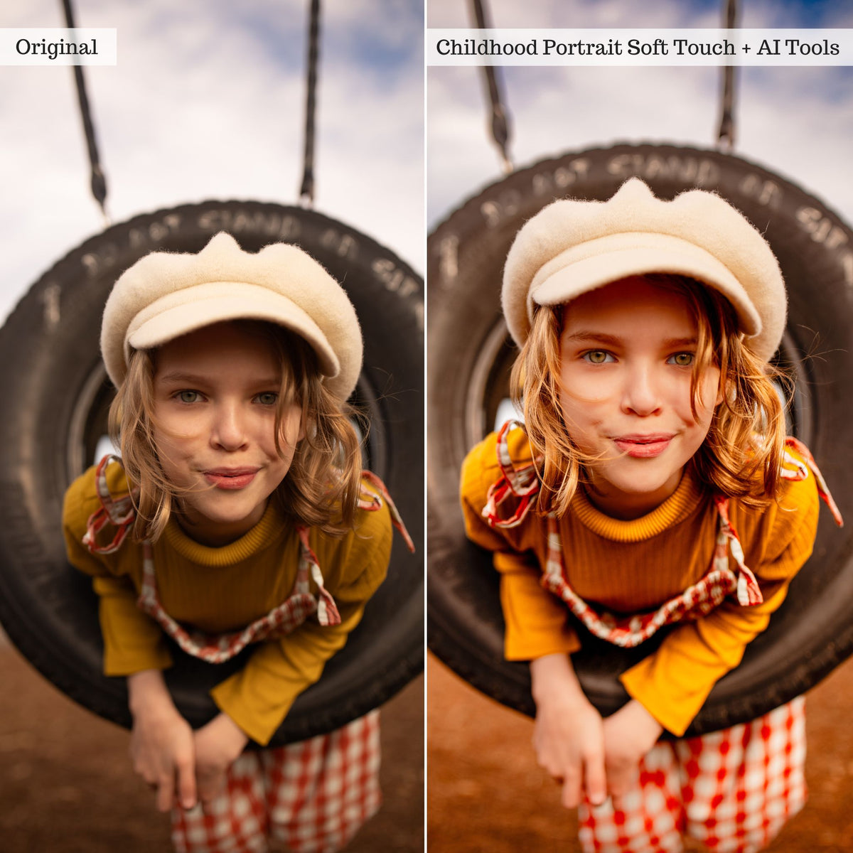 Portraits Professional Workflow Lightroom Presets & AI Tools