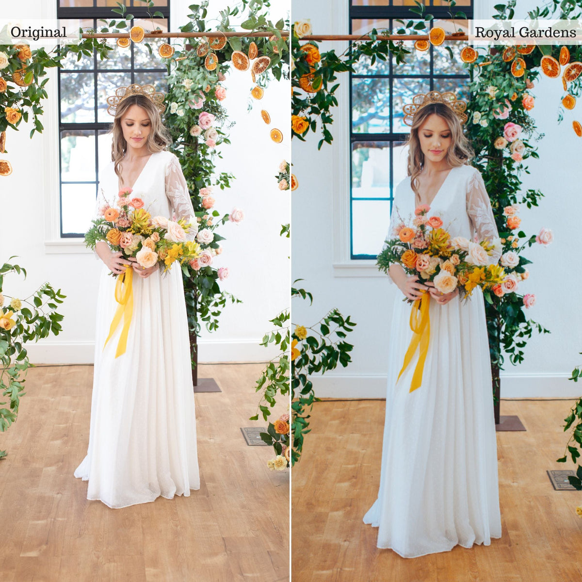 Royal Gardens - Single Color Palette Lightroom Presets & AI Tools