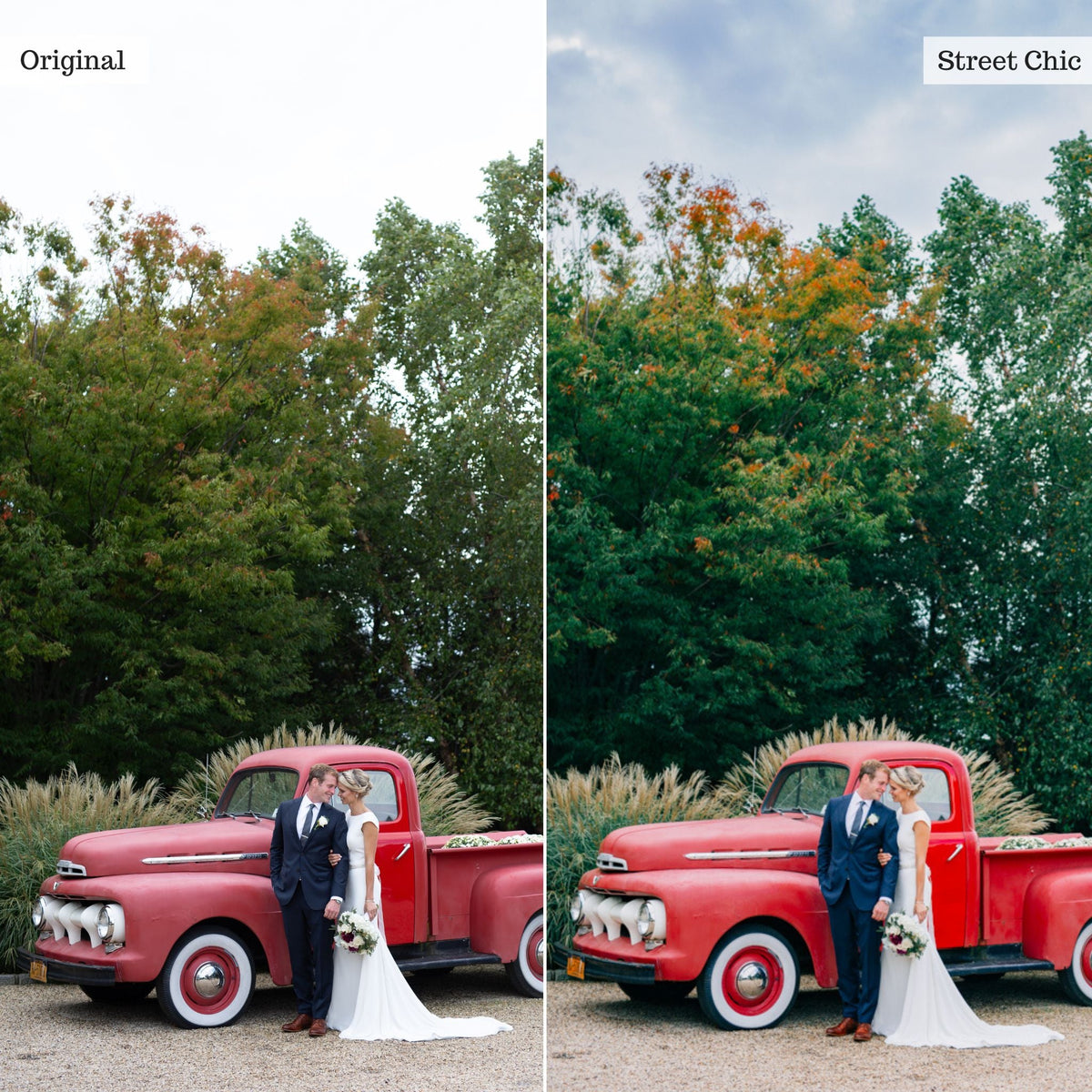 Street Chic - Single Color Palette Lightroom Presets & AI Tools