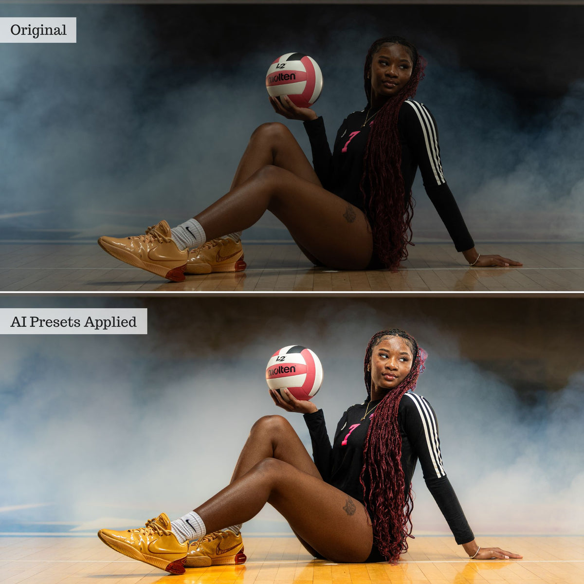 Multi-Sport AI Adaptive Retouch Toolkit Lightroom Presets – Desktop & Mobile