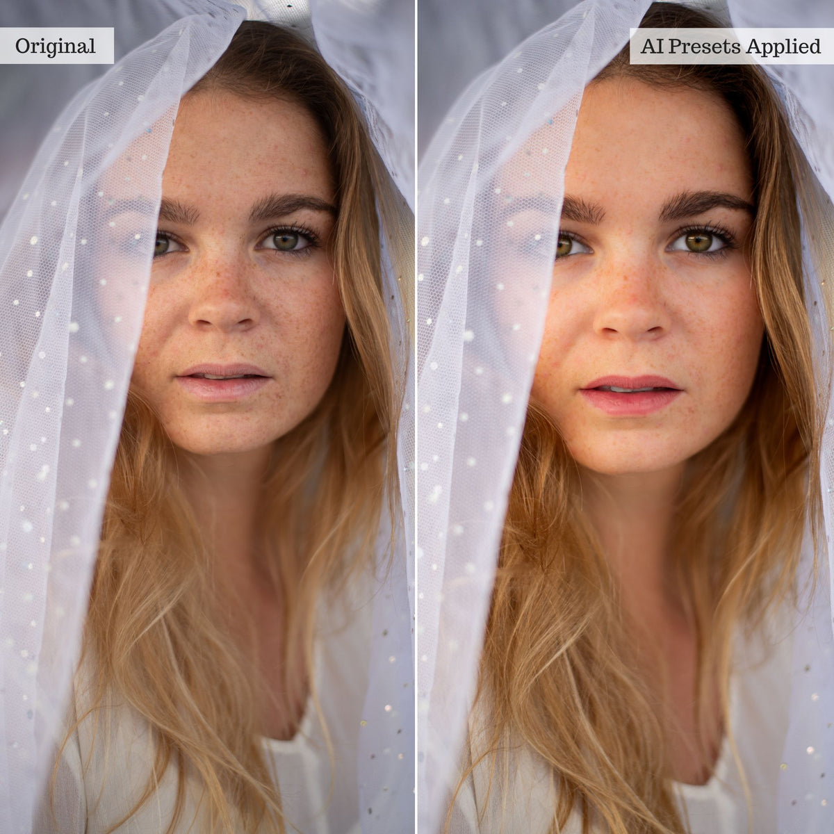 Beauty, Body, and Skin AI Adaptive Retouch Toolkit Lightroom Presets – Desktop & Mobile