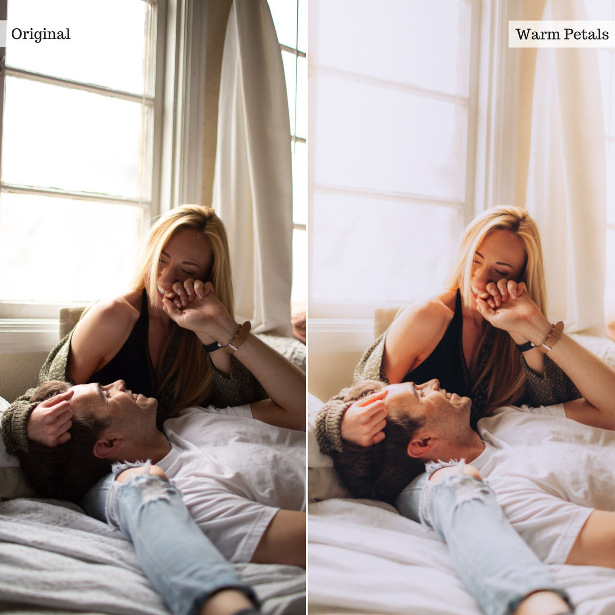 Warm Petals - Single Color Palette Lightroom Presets & AI Tools