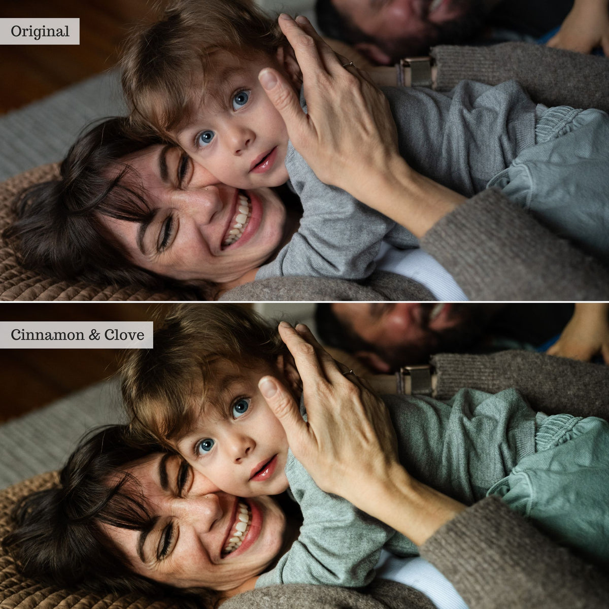 Luxe Indoor Family Lightroom Presets – Desktop & Mobile