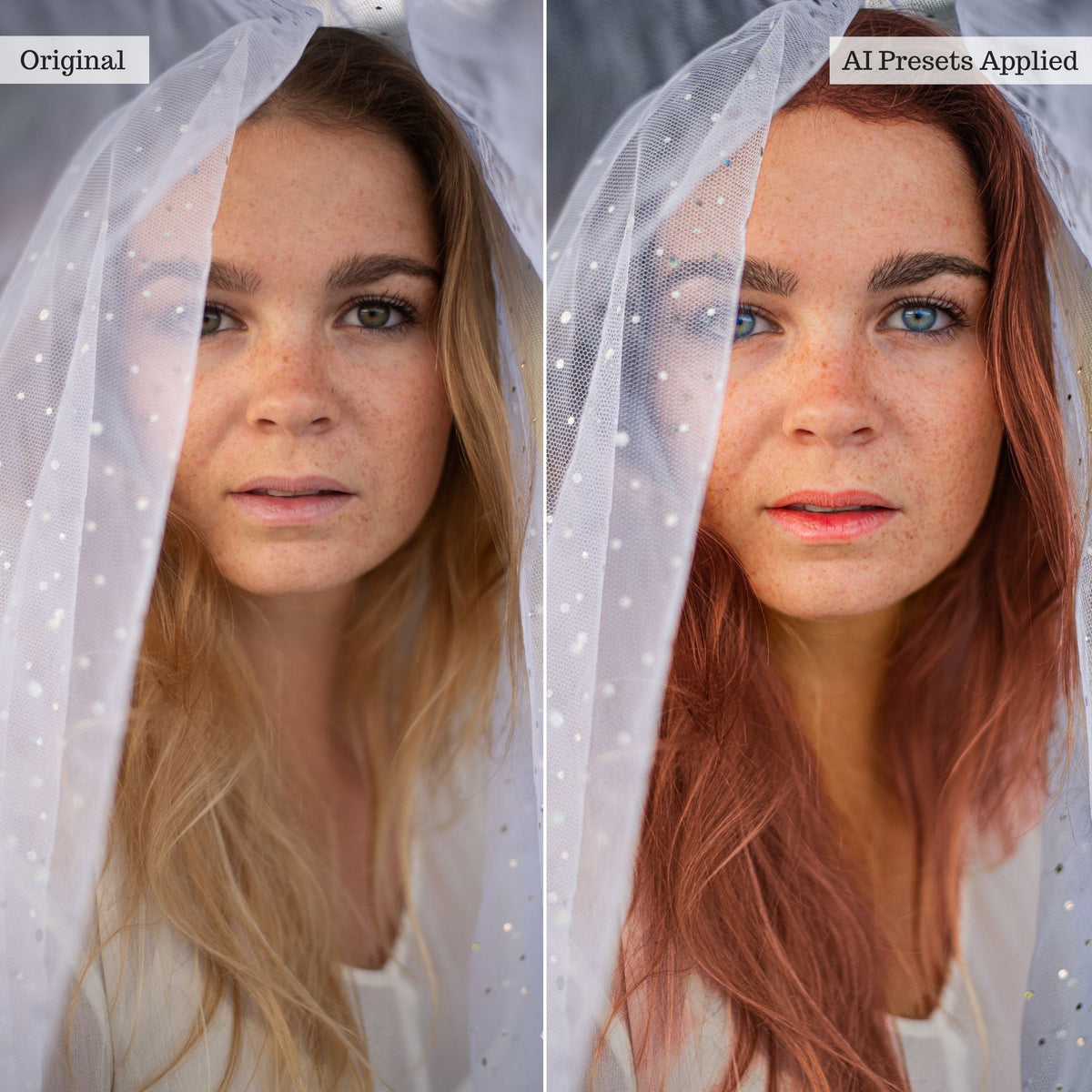 Luxe Portrait AI Adaptive Retouch Toolkit Lightroom Presets – Desktop & Mobile