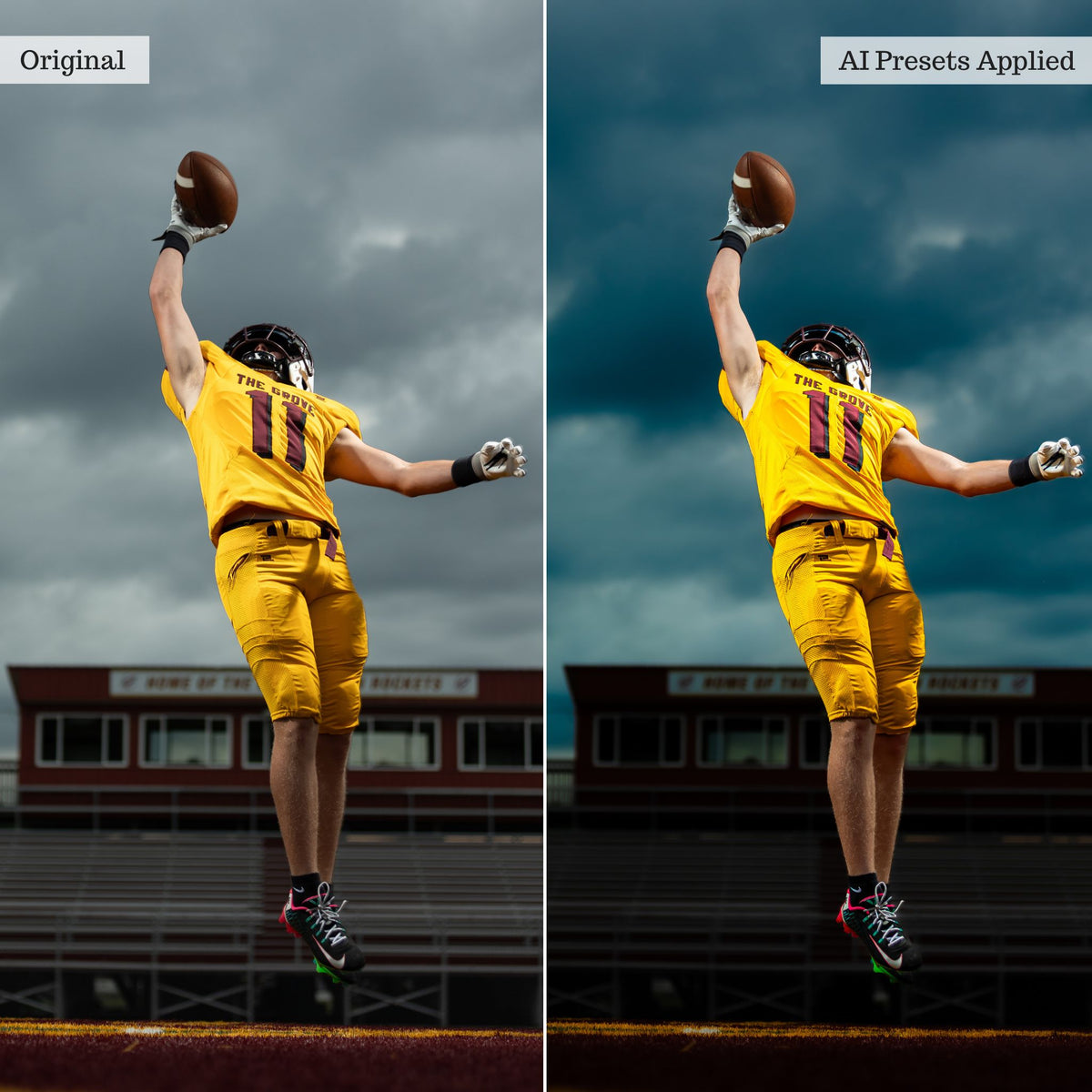 Multi-Sport AI Adaptive Retouch Toolkit Lightroom Presets – Desktop & Mobile