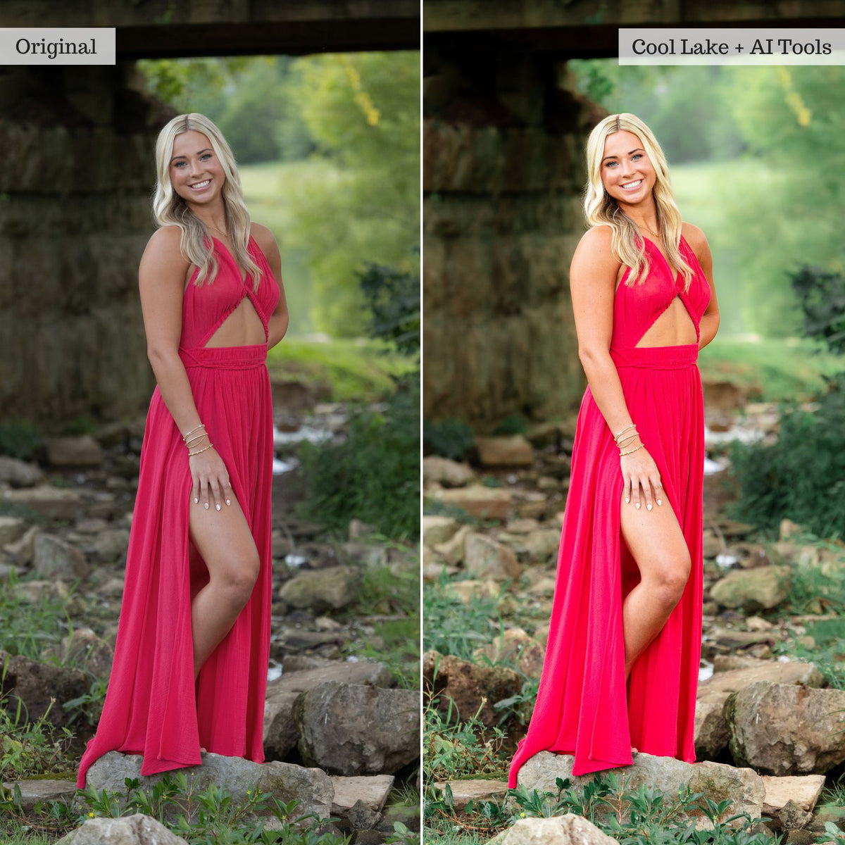 Luxe Senior Portraits Lightroom Presets & AI Tools – Desktop & Mobile