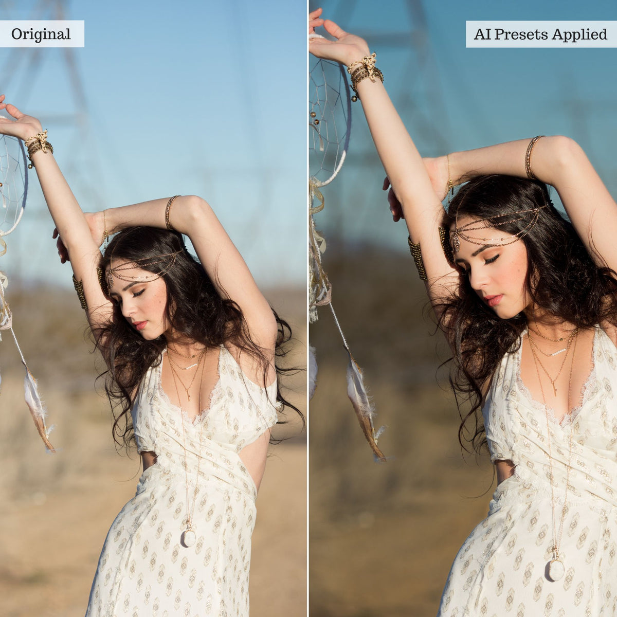 Beauty, Body, and Skin AI Adaptive Retouch Toolkit Lightroom Presets – Desktop & Mobile