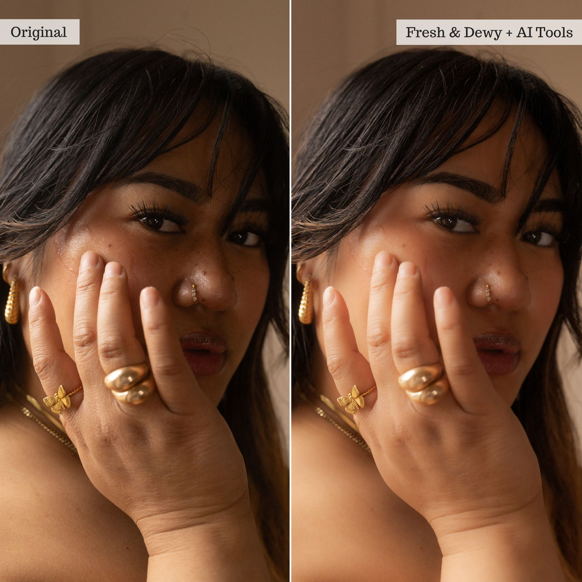 Luxe Perfect Skin Lightroom Presets & AI Tools – Desktop & Mobile