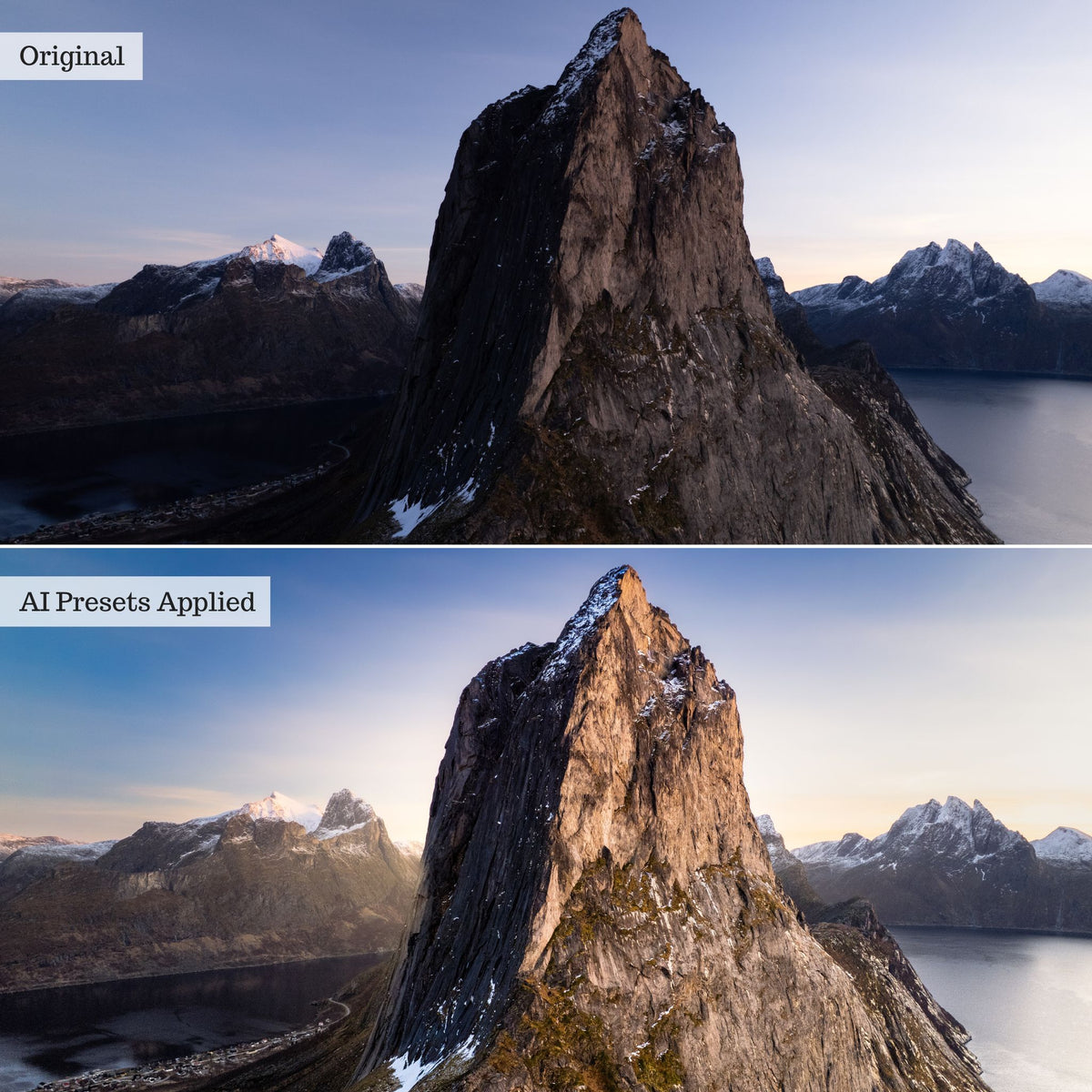 Landscape, Wildlife & Animals AI Adaptive Retouch Toolkit Lightroom Presets – Desktop & Mobile