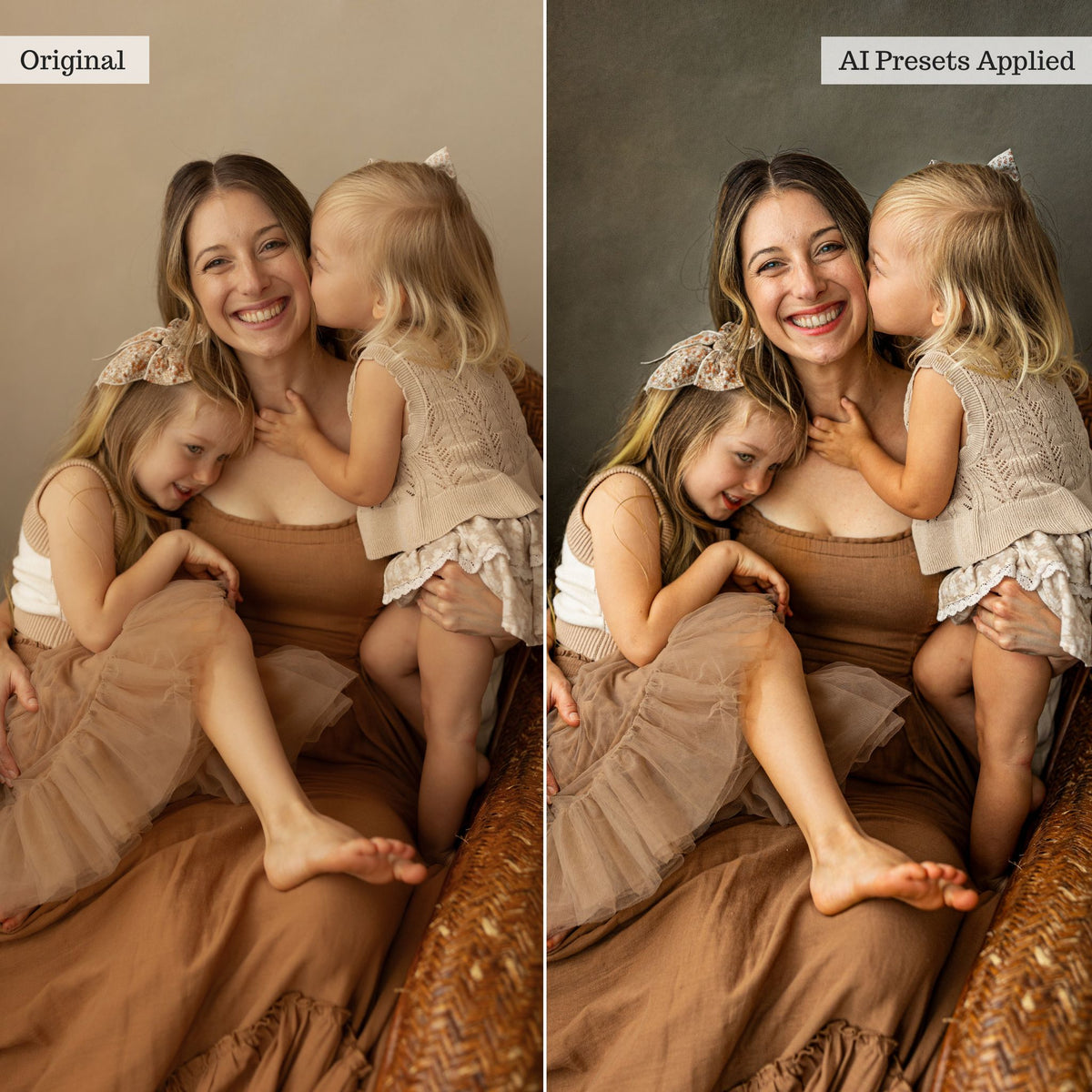 Luxe Portrait AI Adaptive Retouch Toolkit Lightroom Presets – Desktop & Mobile