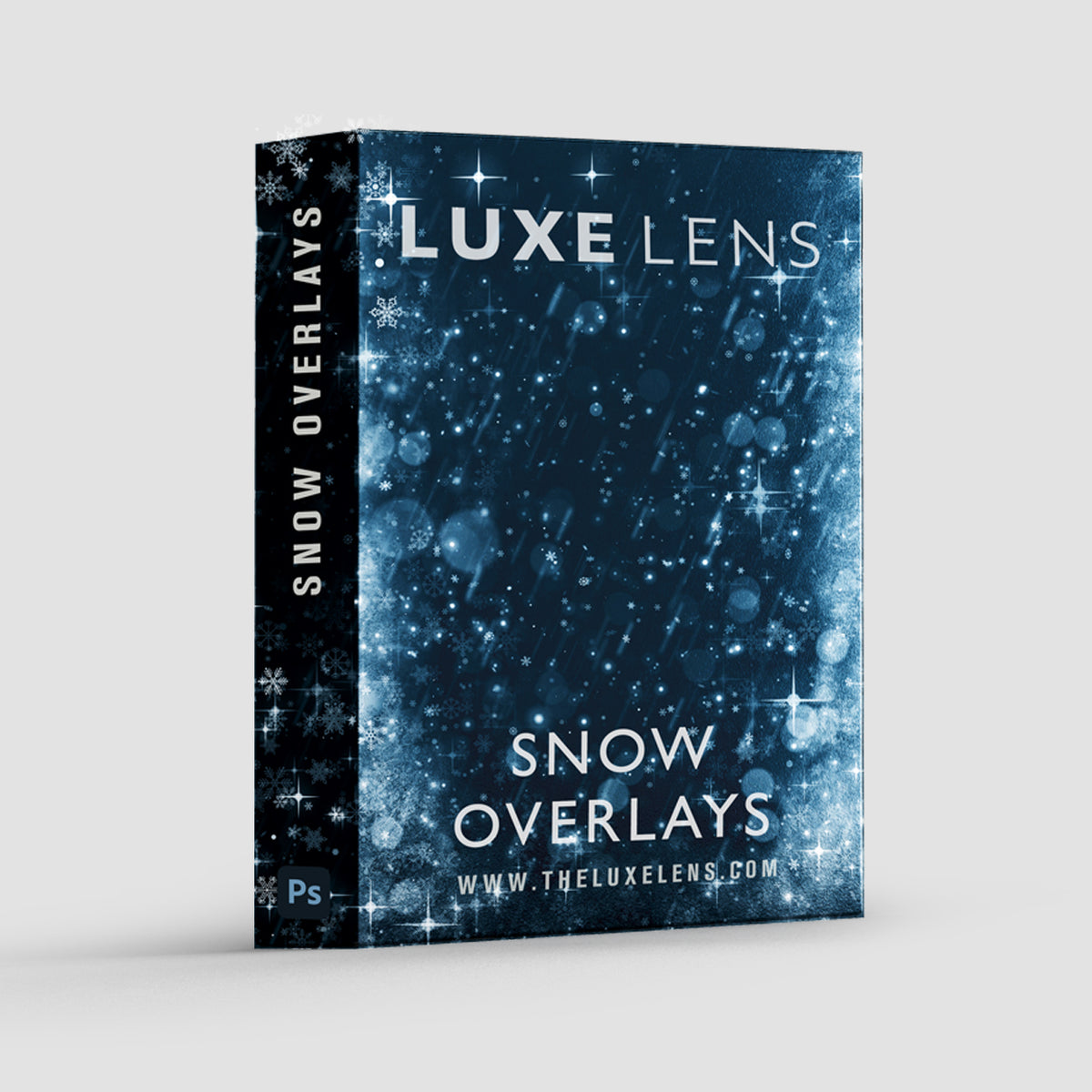 Snow Overlays – Photoshop & More
