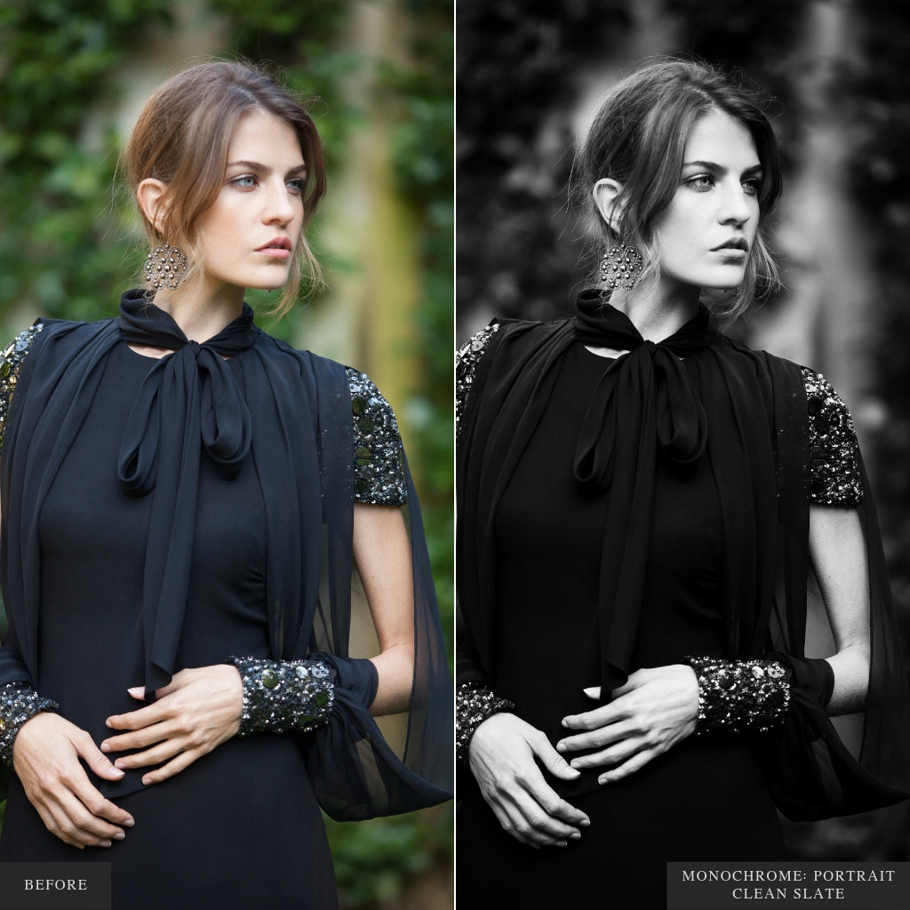 Monochrome Lightroom Presets for Mobile & Desktop