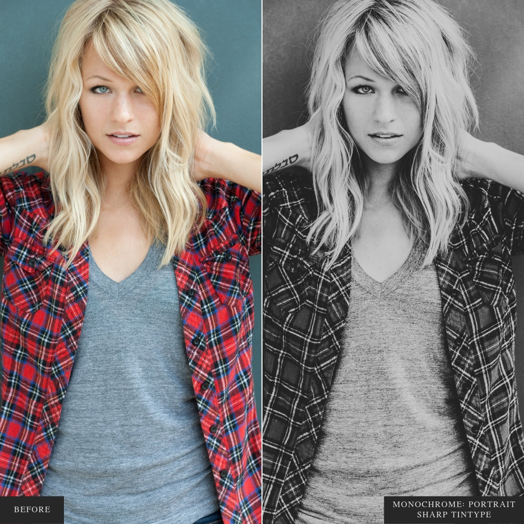 Monochrome Lightroom Presets for Mobile & Desktop