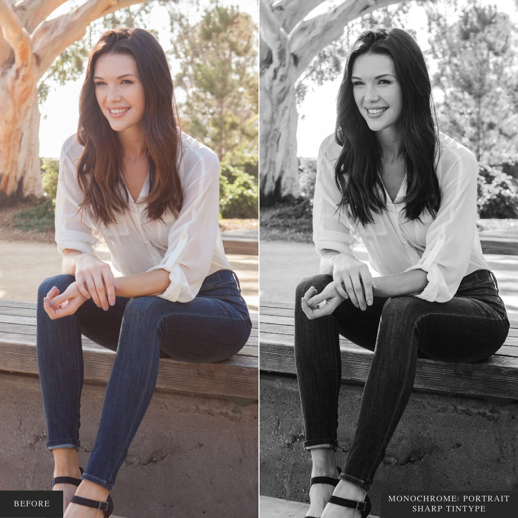 Monochrome Lightroom Presets for Mobile & Desktop