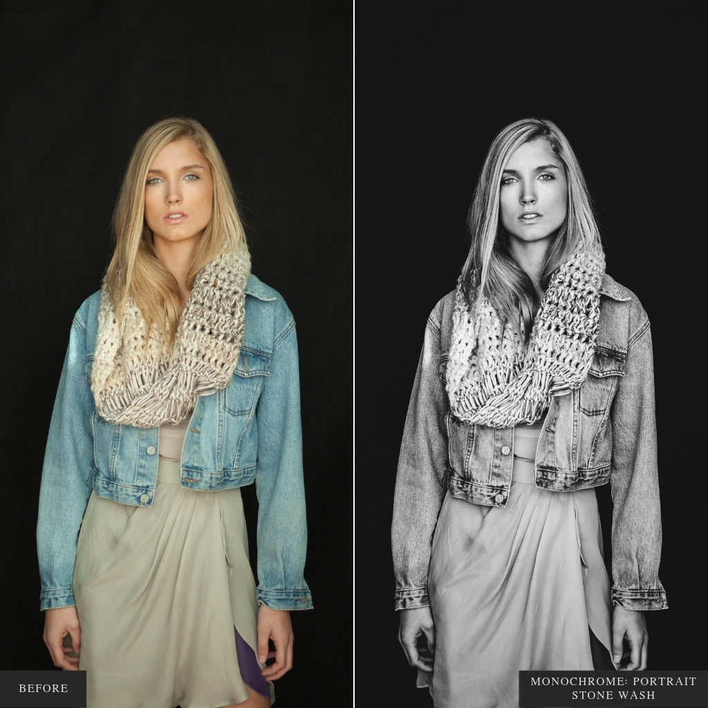 Monochrome Lightroom Presets for Mobile & Desktop