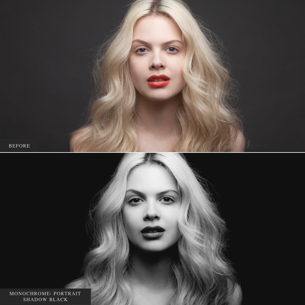 Monochrome Lightroom Presets for Mobile & Desktop