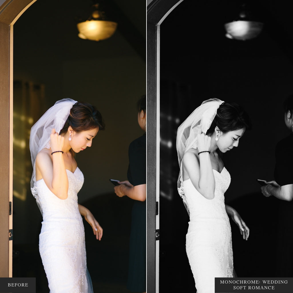 Monochrome Lightroom Presets for Mobile & Desktop