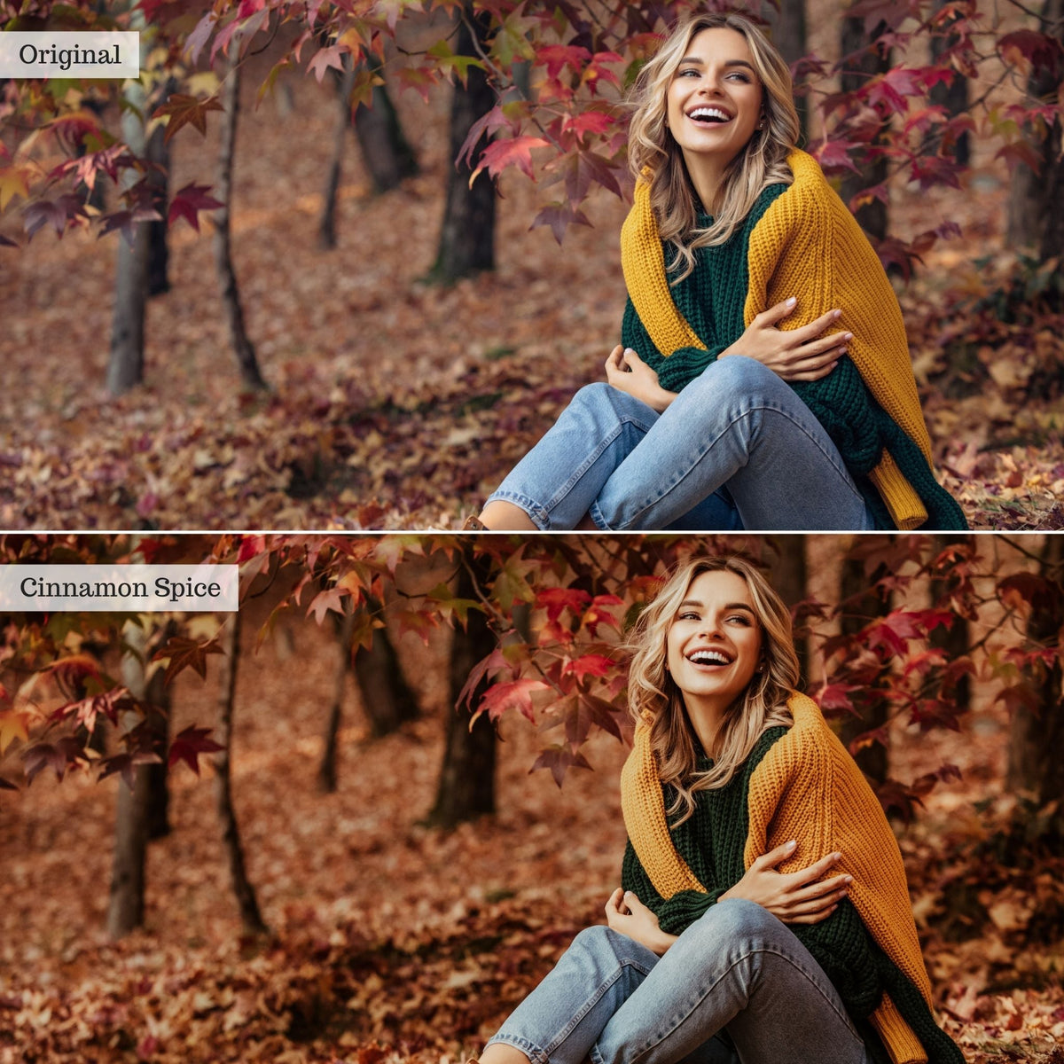 Cinnamon Spice Instagram Presets for Lightroom Mobile & Desktop