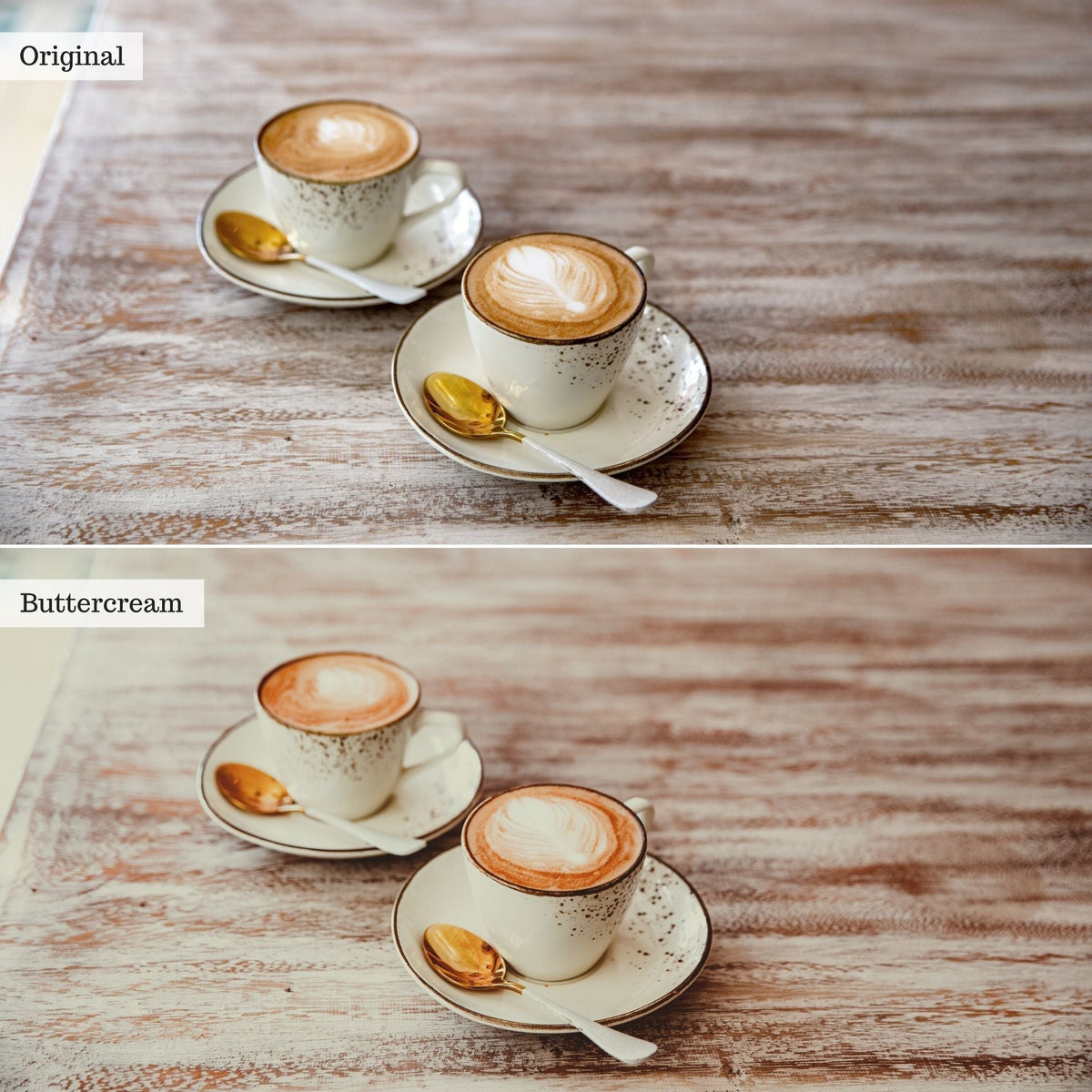 Buttercream Instagram Presets for Lightroom Mobile & Desktop