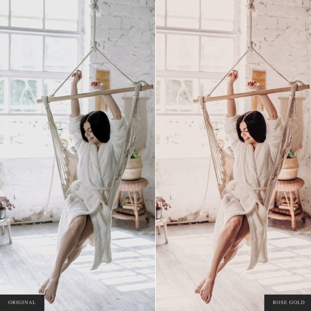 Rose Gold Instagram Presets for Lightroom Mobile & Desktop