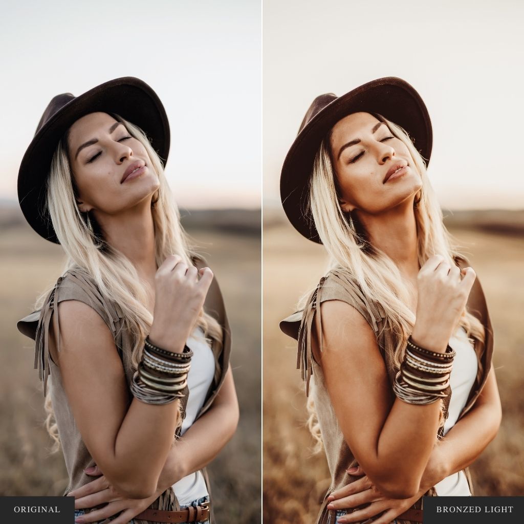 Bronzed Light Instagram Presets for Lightroom Mobile & Desktop