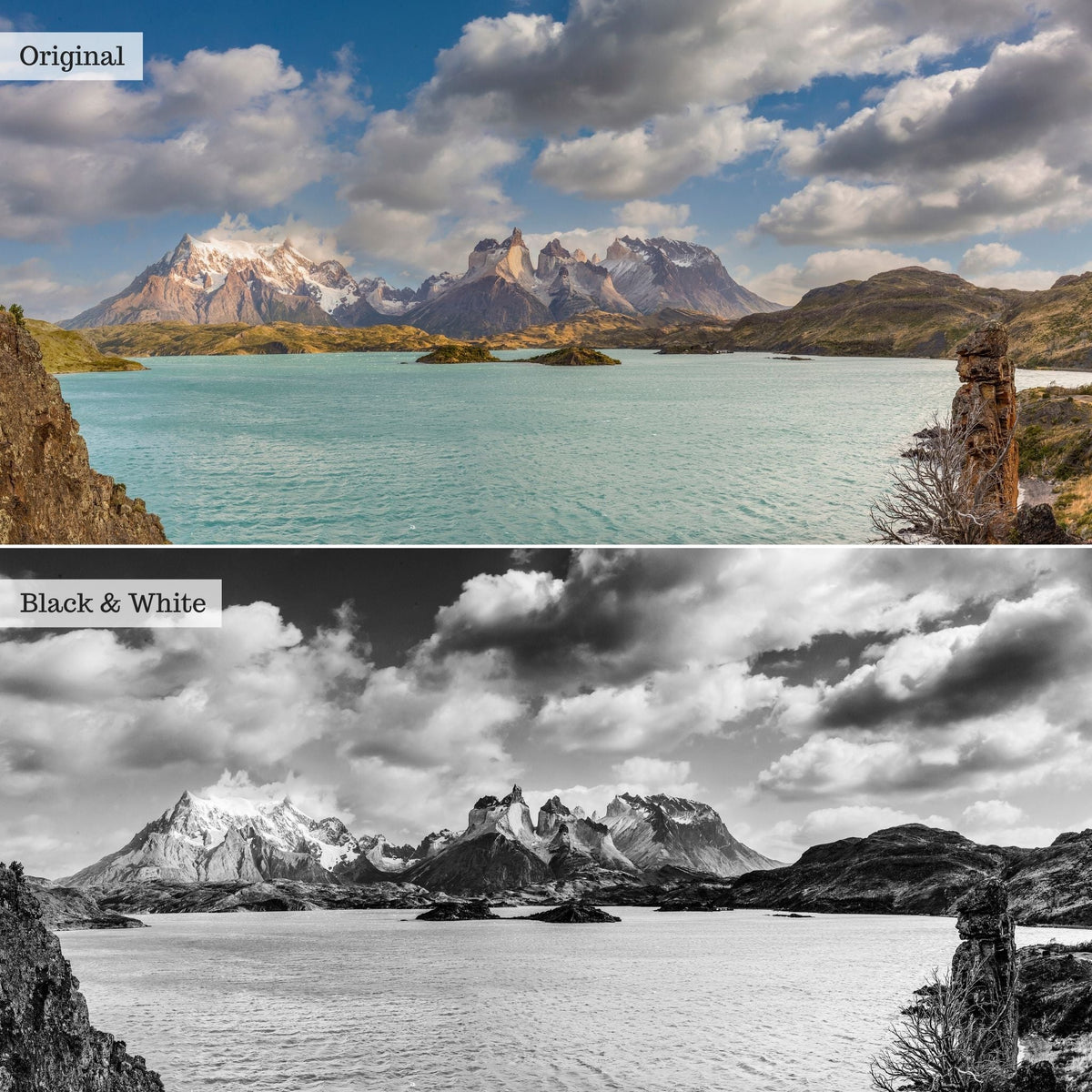 Black & White Instagram Presets for Lightroom Mobile & Desktop