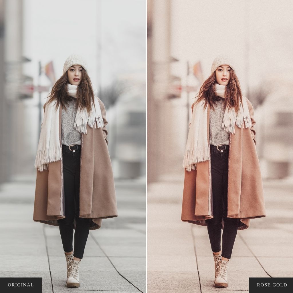 Rose Gold Instagram Presets for Lightroom Mobile & Desktop