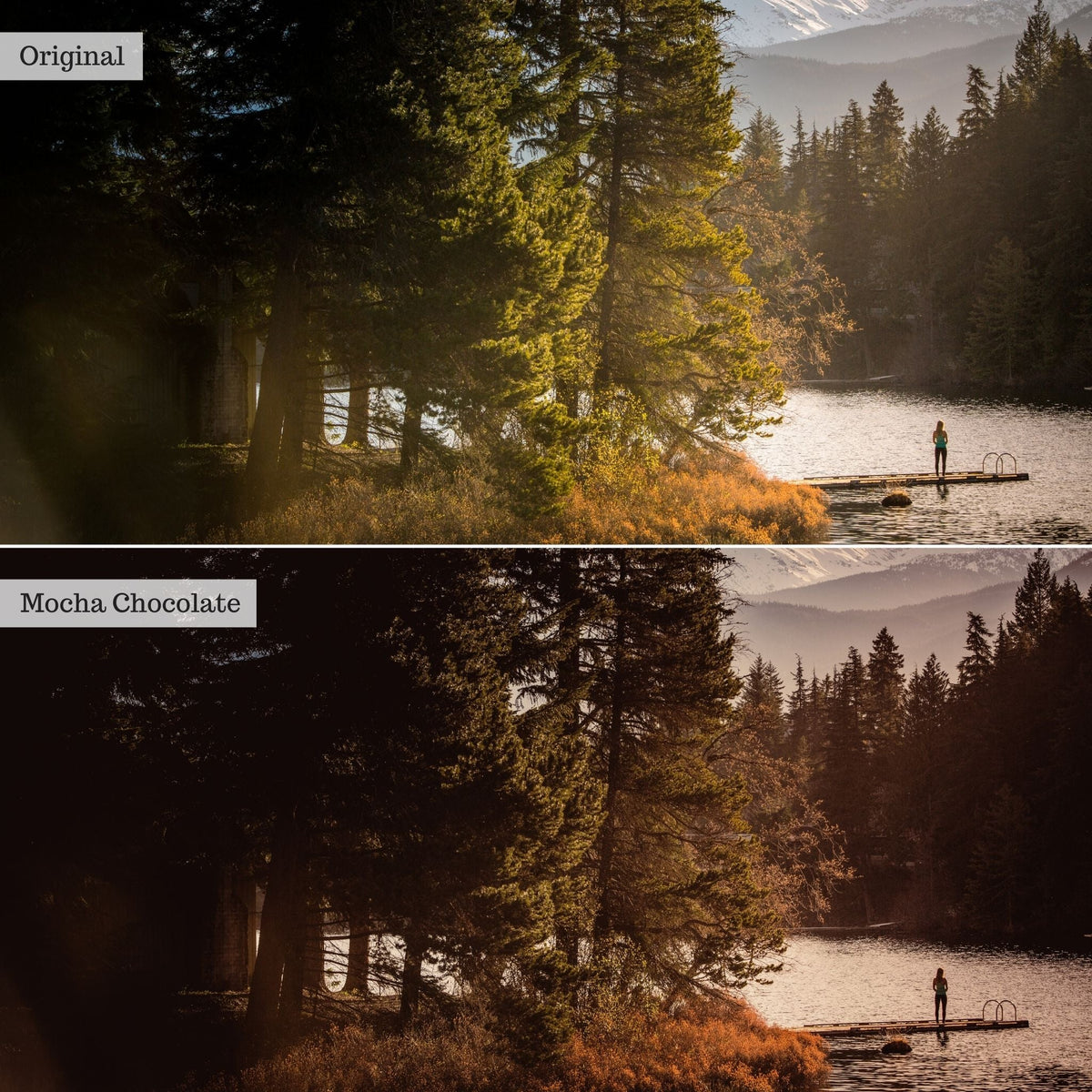 Mocha Chocolate Instagram Presets for Lightroom Mobile & Desktop