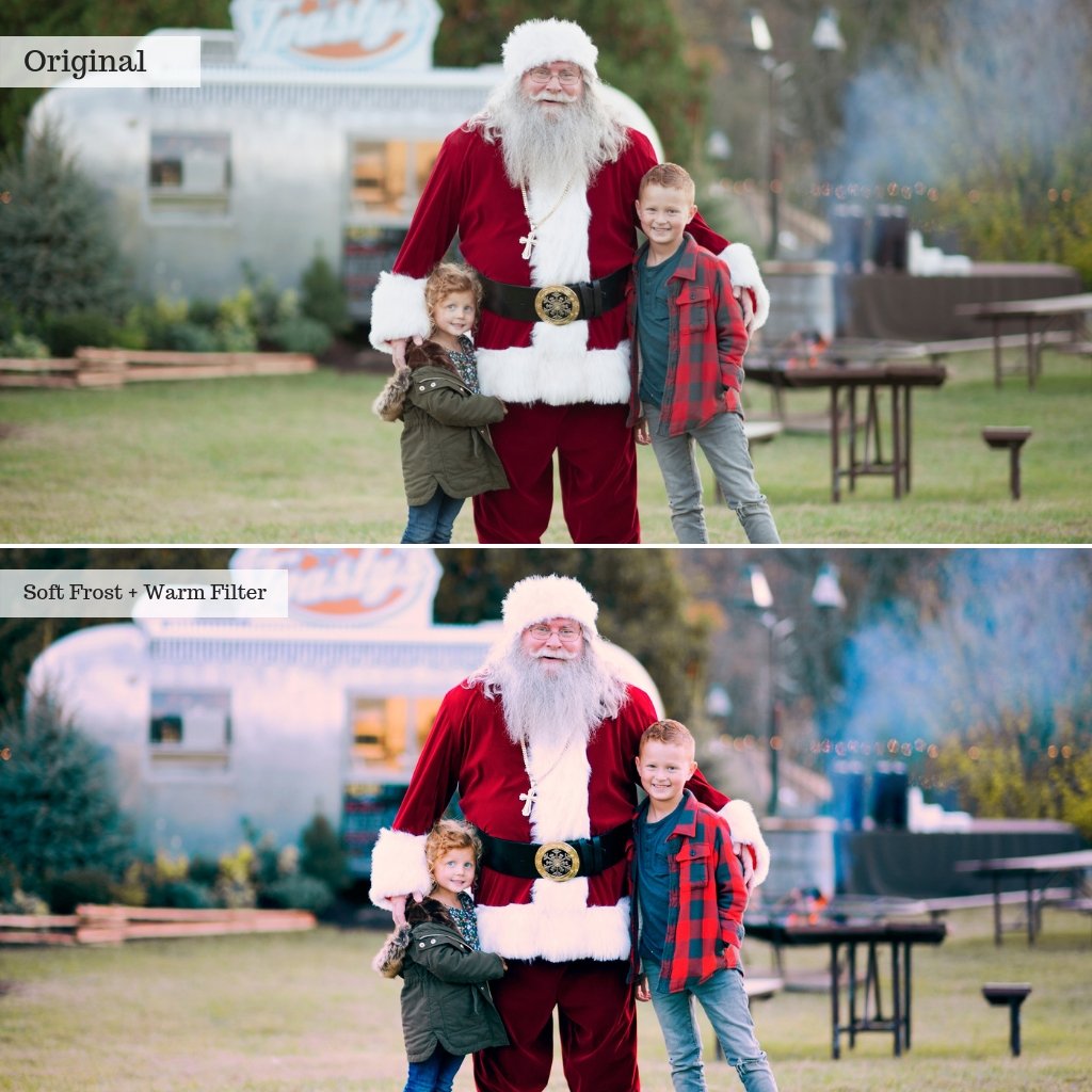 Firewood & Frost Winter Photoshop Actions