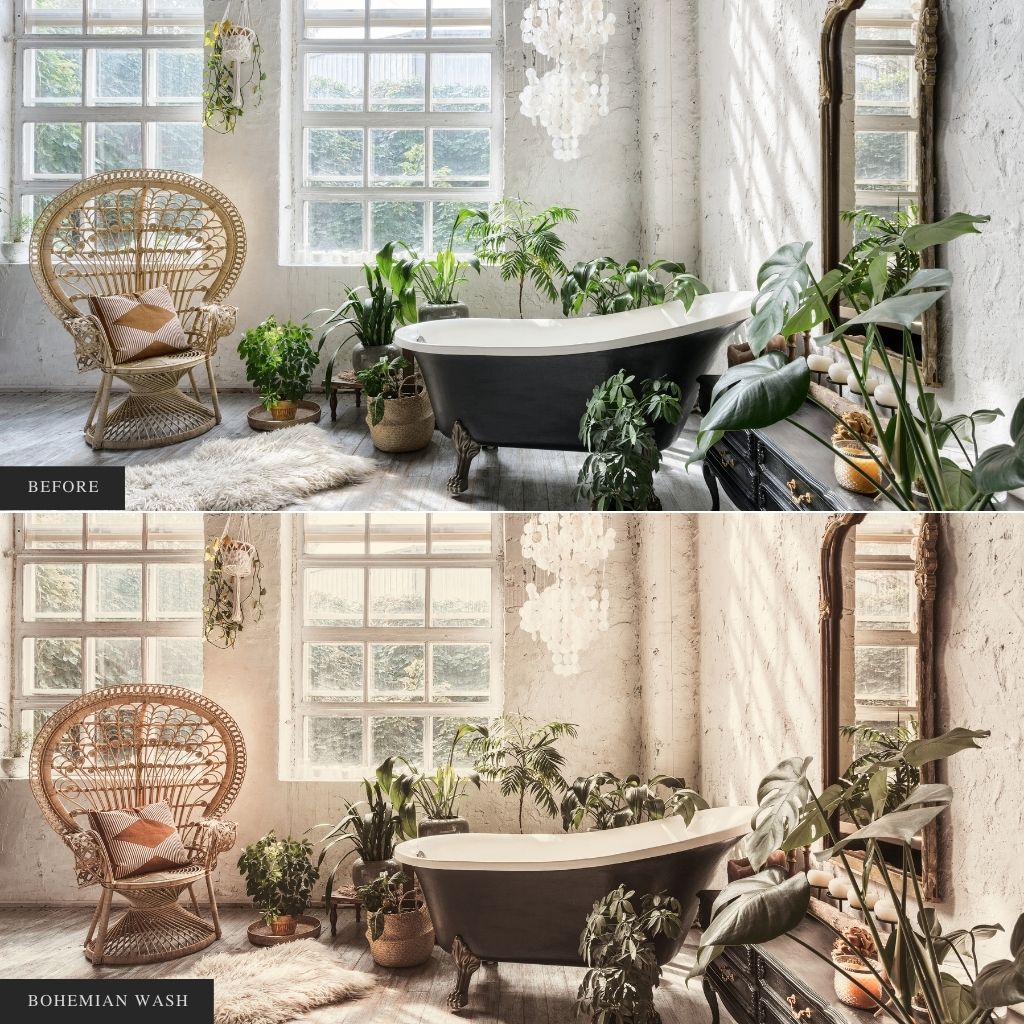 Bohemian Wash Instagram Presets for Lightroom Mobile & Desktop