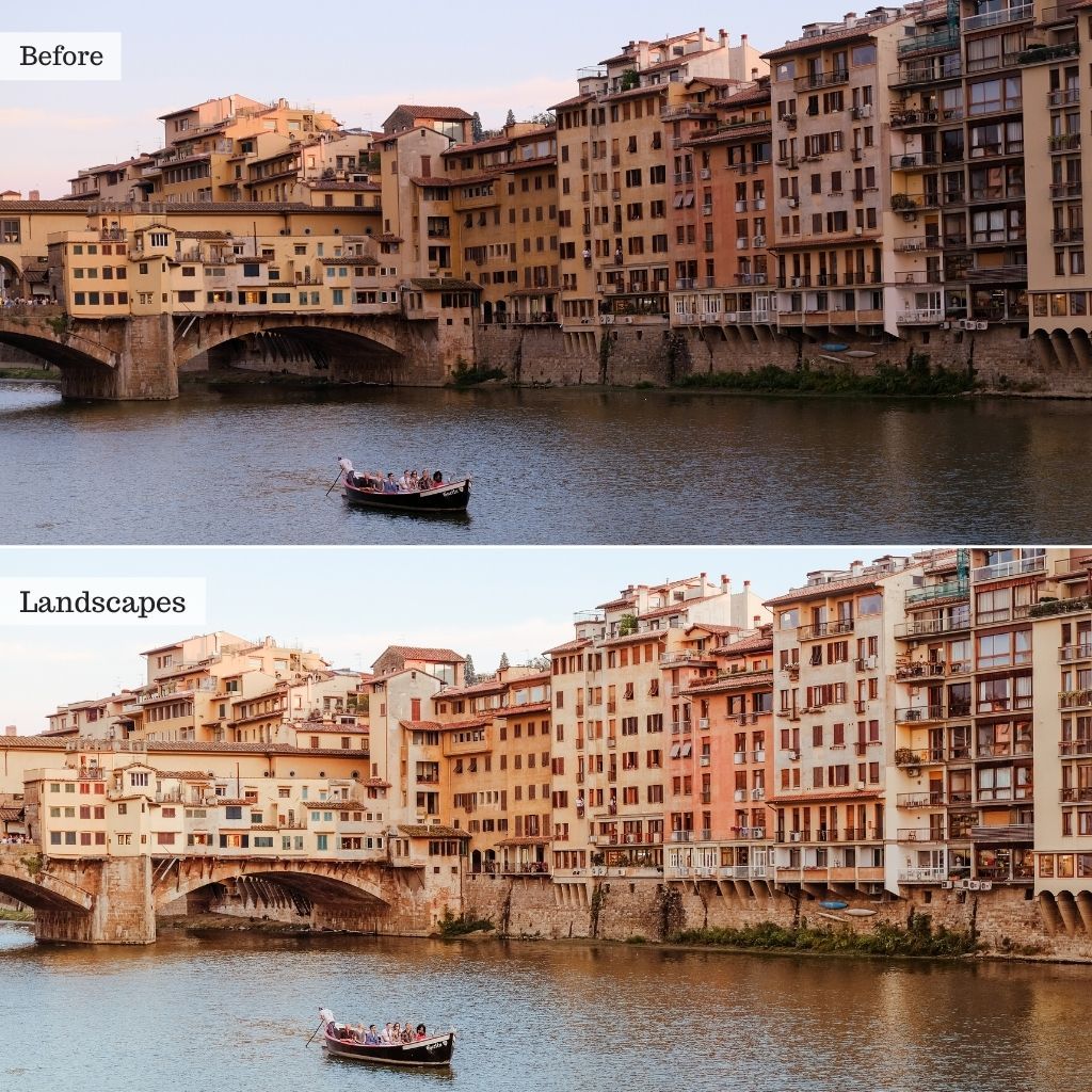 Landscapes Instagram Presets for Lightroom Mobile & Desktop