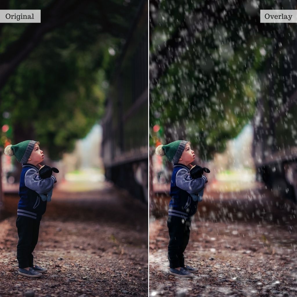 Snow Overlays – Photoshop & More