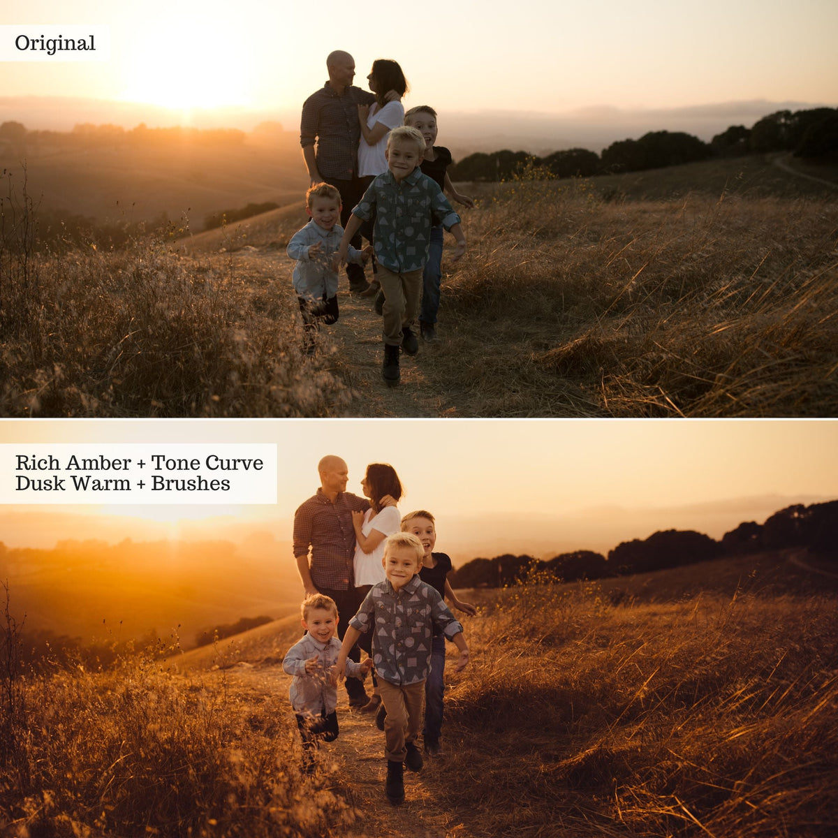 Luxe Golden Hour Lightroom Presets – Desktop & Mobile