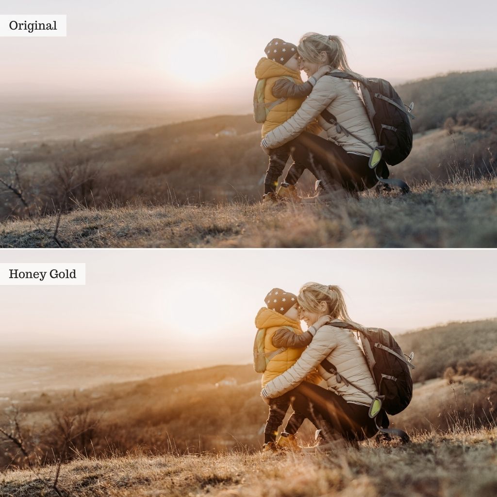 Honey & Gold Instagram Presets for Lightroom Mobile & Desktop
