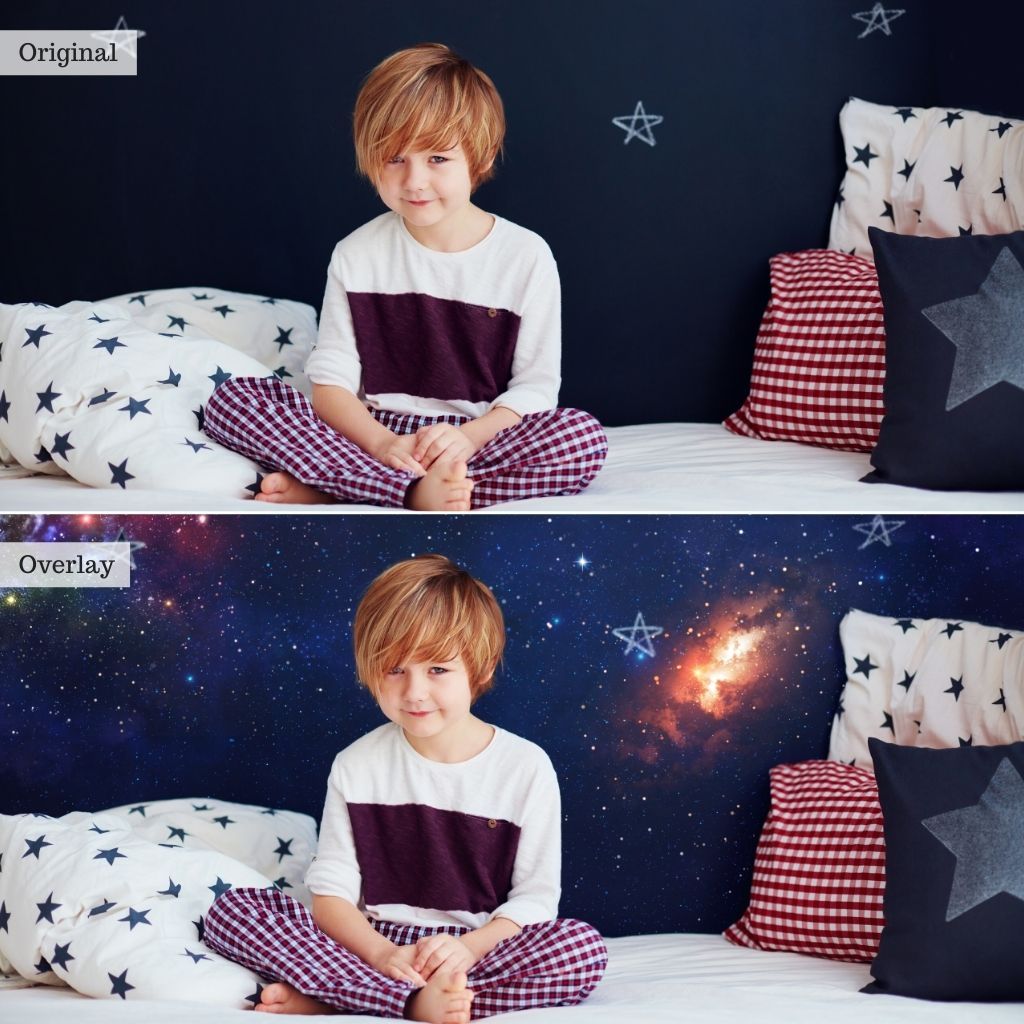 Star Overlays & Galaxy Overlays – Photoshop & More