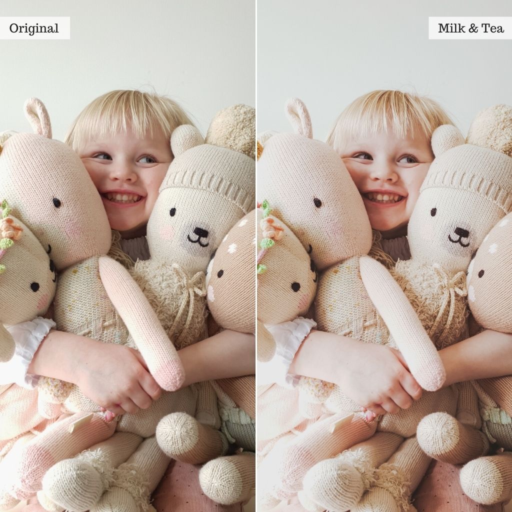 Milk & Tea Instagram Presets for Lightroom Mobile & Desktop
