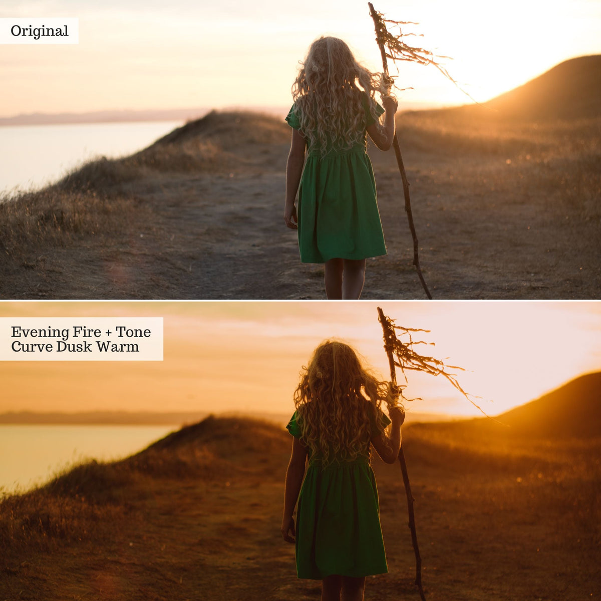 Luxe Golden Hour Lightroom Presets – Desktop & Mobile