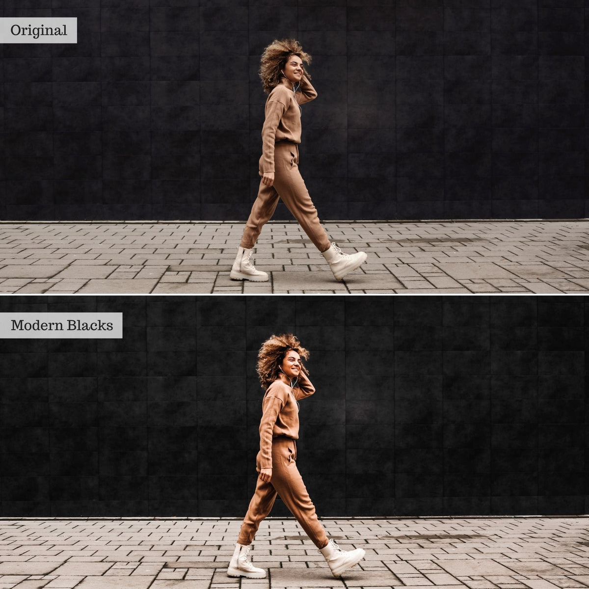 Modern Blacks Instagram Presets for Lightroom Mobile & Desktop