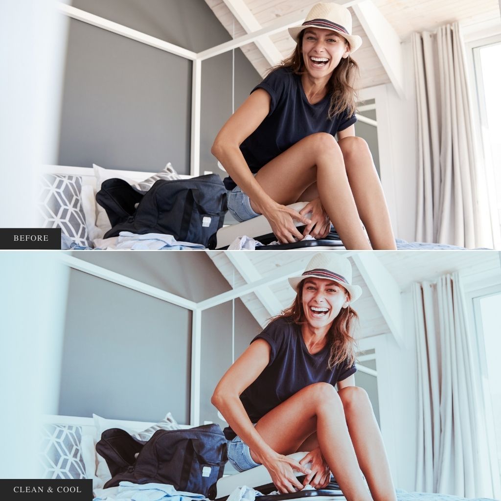 Clean & Cool Instagram Presets for Lightroom Mobile & Desktop