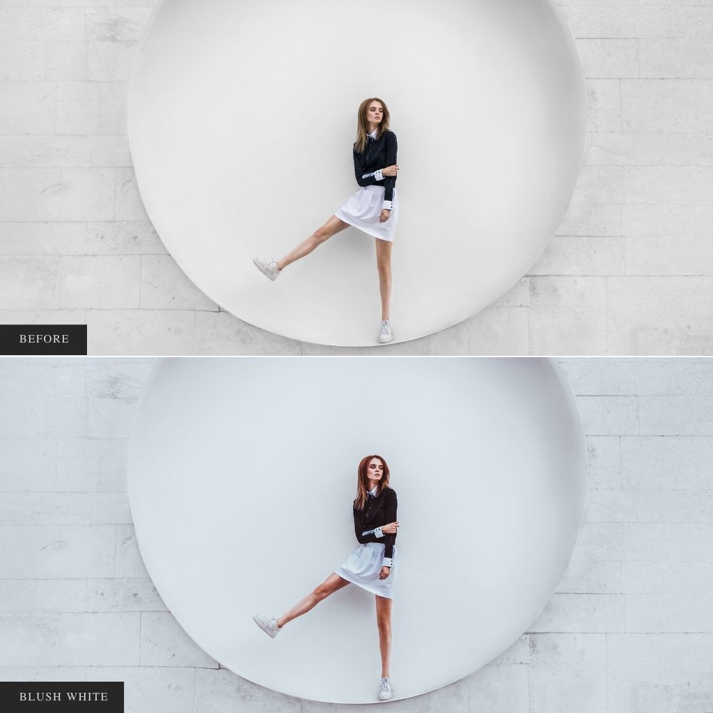 Blush White Instagram Presets for Lightroom Mobile & Desktop