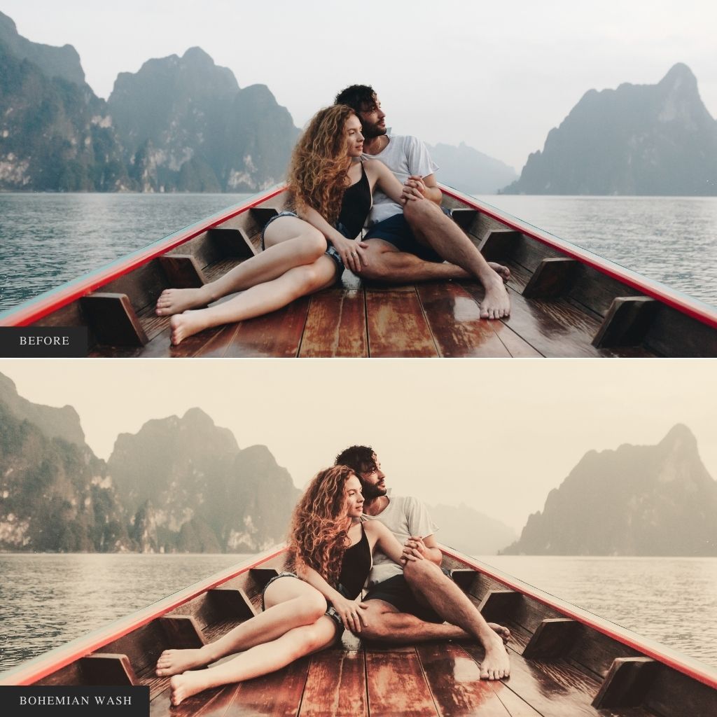Bohemian Wash Instagram Presets for Lightroom Mobile & Desktop