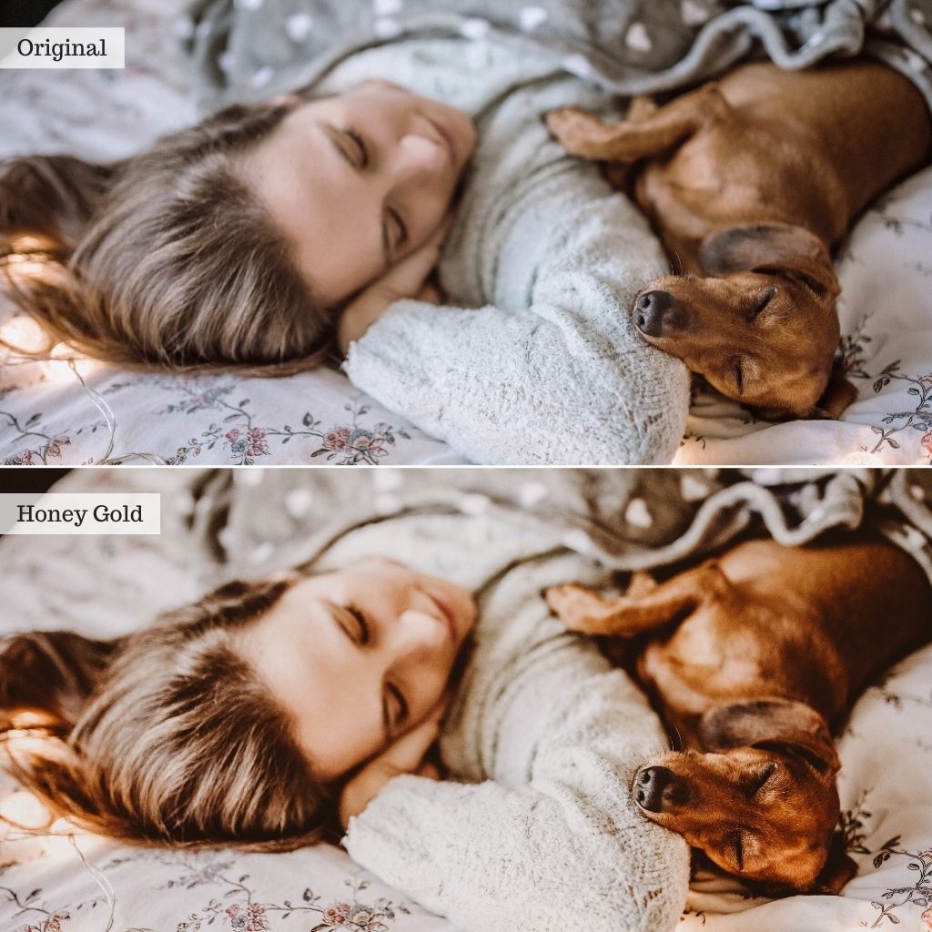 Honey & Gold Instagram Presets for Lightroom Mobile & Desktop