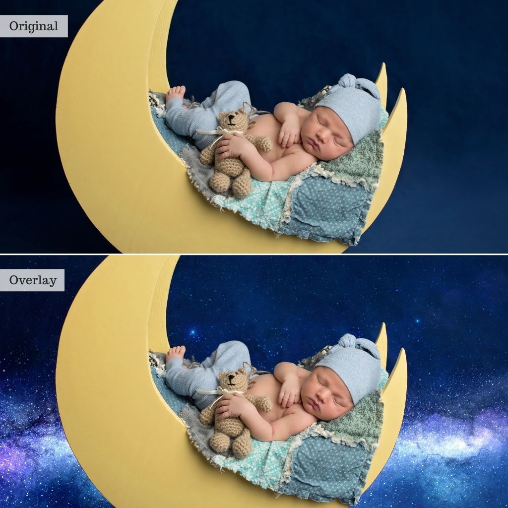 Star Overlays & Galaxy Overlays – Photoshop & More