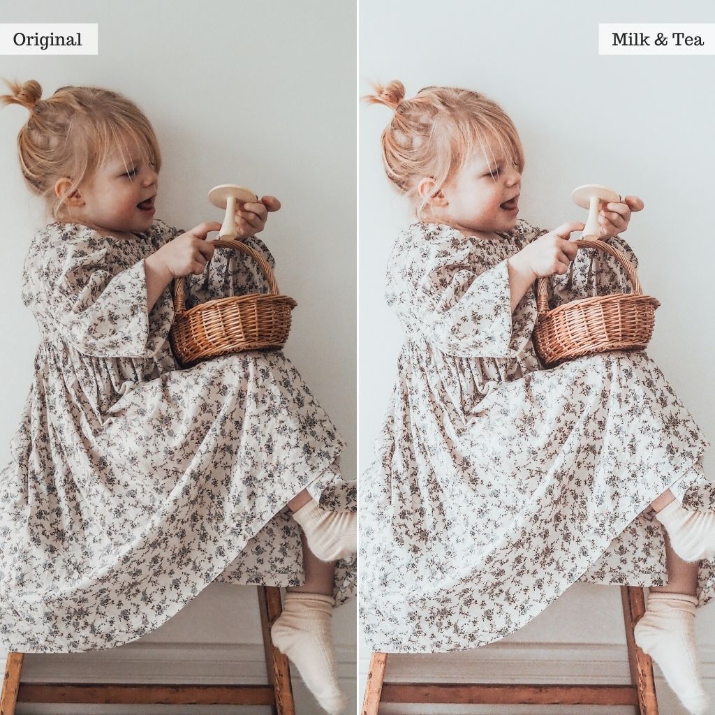 Milk & Tea Instagram Presets for Lightroom Mobile & Desktop