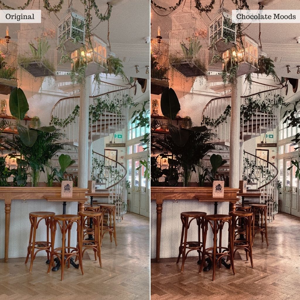 Chocolate Moods Instagram Presets for Lightroom Mobile & Desktop