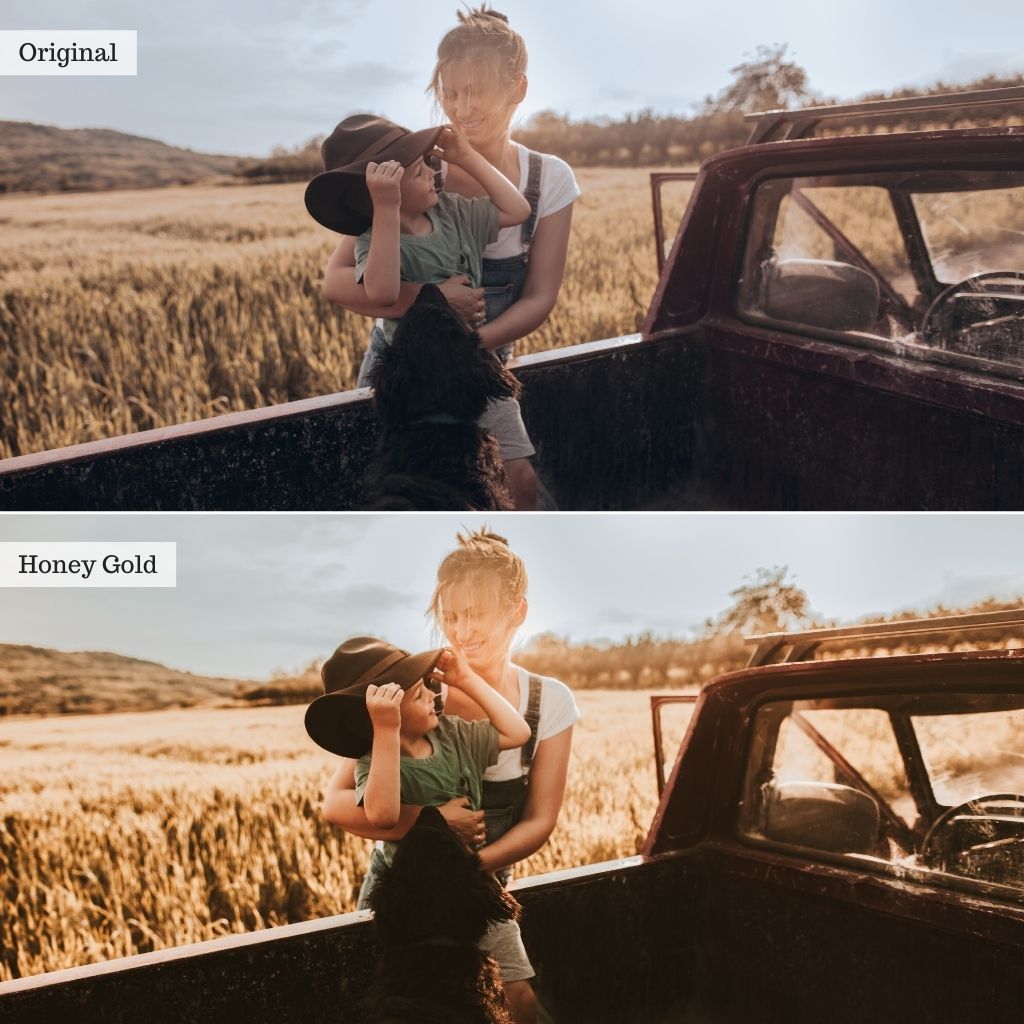Honey & Gold Instagram Presets for Lightroom Mobile & Desktop