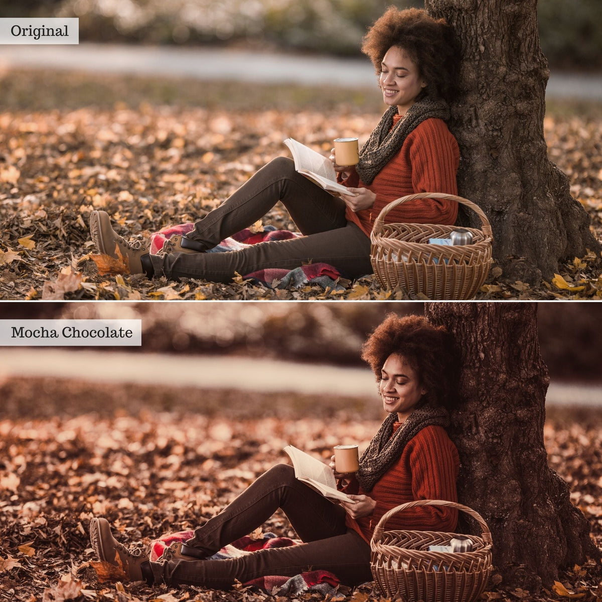 Mocha Chocolate Instagram Presets for Lightroom Mobile & Desktop