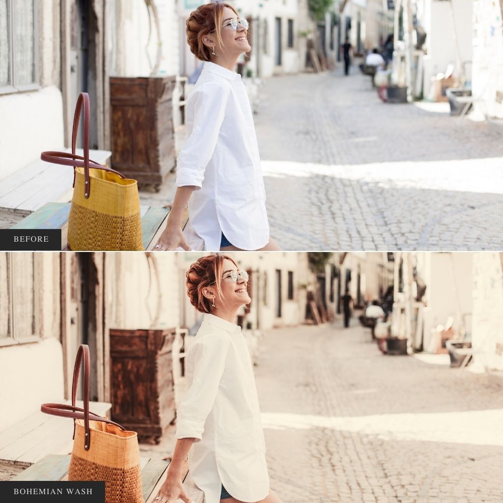 Bohemian Wash Instagram Presets for Lightroom Mobile & Desktop