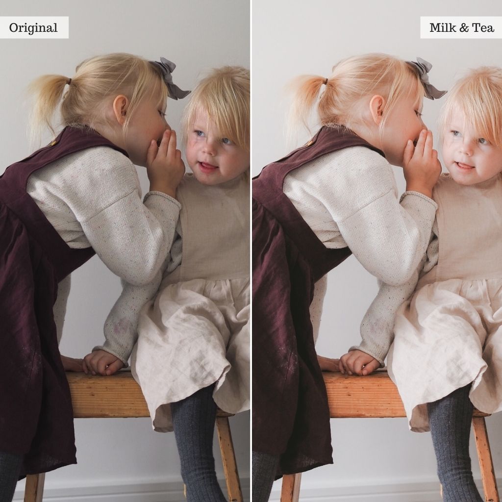 Milk & Tea Instagram Presets for Lightroom Mobile & Desktop